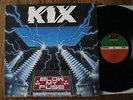 KIX LP 1988 Blow my fuse EX+ vinyl G cover Atlantic 81877-1