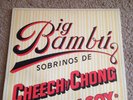 CHEECH Y CHONG VINYL LP ORIGINAL PRESS BIG BAMBU CUSTOM ROLLING PAPER GATEFOLD