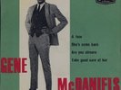 GENE McDANIELS: scarce orig. 1961 self-titled French LONDON EP (