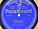 Frisco Syncopators Nightingale Paramount 20342 78 PreWar Dance  Extras Ship Free