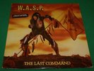 WASP The Last Command 1st Press 1985 + Insert & Merch Form Capitol ST-12435 Oop