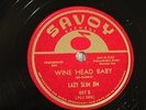 BLUES R&B LAZY SLIM JIM Wine Head Baby SAVOY 887 E+