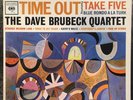 *ORIGINAL STEREO 6-EYE* DAVE BRUBECK QUARTET LP TIME OUT COLUMBIA CS 8192 VG++