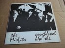Misfits - Cough Cool / She   Euro RE: clear vinyl NM