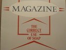 MAGAZINE - THE CORRECT USE OF SOAP - LP CDN co  New Wave Howard Devoto