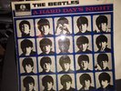 The Beatles A Hard Day's Night Vinyl LP PCS 3058 YEX 126-1 YEX 127-1 stereo vgc.