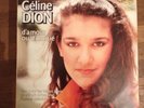 DISQUE VINYLES MAXI 45 TOURS.CELINE DION D'AMOUR OU D'AMITIE. DISQUE TBE.