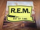 R.E.M. Out Of Time w/ Printed Inner Sleeve 1991 Original Pressing Vinyl