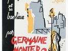 GERMAINE MONTERO Paris et sa banlieue french 1955 pathe AT 1039 vinyl 10