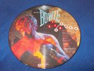 David Bowie Picture Disc LP Lets Dance AMLP 3029 Free Postage Moonlight Tour 83