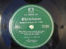 1950's S. S. Kresge Co. CHRISTMAS Background Music No. X-299 Vinyl LP 33 1/2