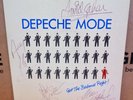 SIGNED  DEPECHE MODE GET THE BALANCE RIGHT  GREAT OUTDOORS UK MUTE 7