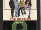 ODEON RECORDS 45 RPM OF THE BEATLES I FEEL FINE SHE'S A WOMAN PICTURE SLEEVE