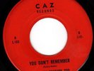 GREAT 1967 FUZZ GARAGE 45 - YOU DON'T REMEMBER - TWENTIETH CENTURY ZOO - HEAR