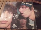 rolling stones autograph KEITH & MICK signed live lp vinyle 33t BLACK and BLUE