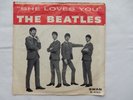 THE BEATLES-She Loves You/I'll Get You-Swan S-4152 W/Picture Sleeve-VG