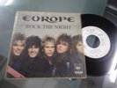 EUROPE (ROCK THE NIGHT) VINYL 45RPM TWO SONGS SINGLE MEXICO NICE PS MEXICAN