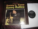 SONNY ROLLINS Sonny's Time LP JAZZLAND STEREO BLACK LABEL SILVER PRINT DG
