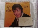 ELVIS PRESLEY LETS BE FRIENDS ALBUM WITH I THINK AN ELVIS AUTOGRAPH