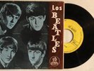 LOS BEATLES - Al Compas de Beethoven - SUPER RARE COSTA RICA PICTURE SLEEVE EP