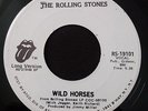 ROLLING STONES Wild Horses RS US Promo L/S MONO Version