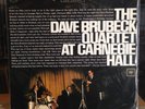 [JAZZ] EXC/NM 2 DOUBLE LP DAVE BRUBECK QUARTET At Carnegie Hall [1970 CBS REISSU