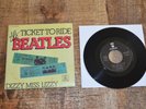 Beatles Ticket to Ride Dizzy Miss Lizzy LIVE Hollywood Bowl 45 EP Odeon France