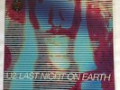 U2 - Last Night On Earth UK promo 12 inch vinyl single