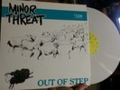 MINOR THREAT WHITE LP NOFX RANCID BLACK FLAG RAMONES CIRCLE JERKS BAD BRAINS