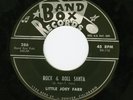 CHRISTMAS ROCKABILLY 45 - LITTLE JOEY FARR - ROCK & ROLL SANTA - BAND BOX