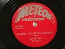 BLUES R&B BEP BROWN Kickin' The Blues Around METEOR 5001 MEMPHIS LABEL