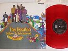 BEATLES YELLOW SUBMARINE EMI/ODEON EAS-70138 Japan MONO Clear Red Vinyl VINYL LP