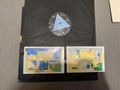 Pink Floyd - Dark Side of the Moon. 1st UK press LP w/ posters & cards. A2/B2