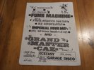 ORIG HIP HOP FLYER FUNK MACHINE - IMPERIAL 4 DONALD D- GRAND MASTER CAZ AND CREW