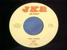 Raw Detroit modern soul funk boogie Kat JKR Thang / Hot Stuff Joe Stubbs VG+