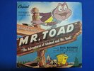 Walt Disney's Mr. Toad LP Capitol Records EAS 3048 Basil Rathbone Billy May 1949
