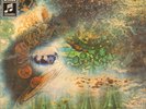 PINK FLOYD-LP- A SAUCERFUL OF SECRETS- BLUE EMI-COLUMBIA-STEREO-GERMANY-