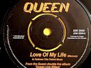 QUEEN - LOVE OF MY LIFE - Original UK 1st press. Freddie Mercury / Brian May