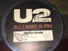 SIGNED  Edge,Adam & Larry U2 All I Want Is You 7” Ltd Tin #14855 1988 Scarce