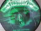 Metallica-Ride The Lightning Picture Disc Vinyl Record. Fight Fire With Fire