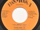 HERB SIMS JR. / HOMOSA SOUND —YOU SWEET YOU / LET'S PARTY— soul boogie 45 LISTEN