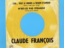 ?CLAUDE FRANCOIS - POCHETTE ORIGINALE JUKE BOX - CAR TOUT LE MONDE A BESOIN