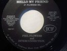 RARE MODERN SOUL PHIL FLOWERS AND INTERCONNECTION SHAKE A HAND / HELLO MY FRIEND