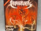 SEPULTURA - MORBID VISIONS - VINYL LP 1991 1ST PRESS ROADRUNNER RECORDS 9276-1