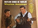Waylon Jennings - Waylon Sings Ol' Harlan LP 1967 Dynagroove RCA Victor LSP 3660