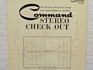 Command Records Stereo Check Out lp, 1960,EASY ACCURACY & DEMOS,GATEFOLD,EXC. C