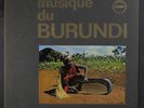 VARIOUS: Musique Du Burundi  LP (France, disc close to VG+, gatefold cover with