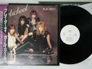 GIRLSCHOOL PLAY DIRTY BRONZE VIL-6077 Japan OBI PROMO VINYL LP