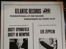 Led Zeppelin/Dusty In Memphis Atlantic Promo LP