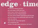 Dom Edge Of Time CLEAR NEAR MINT Second Battle Vinyl LP
